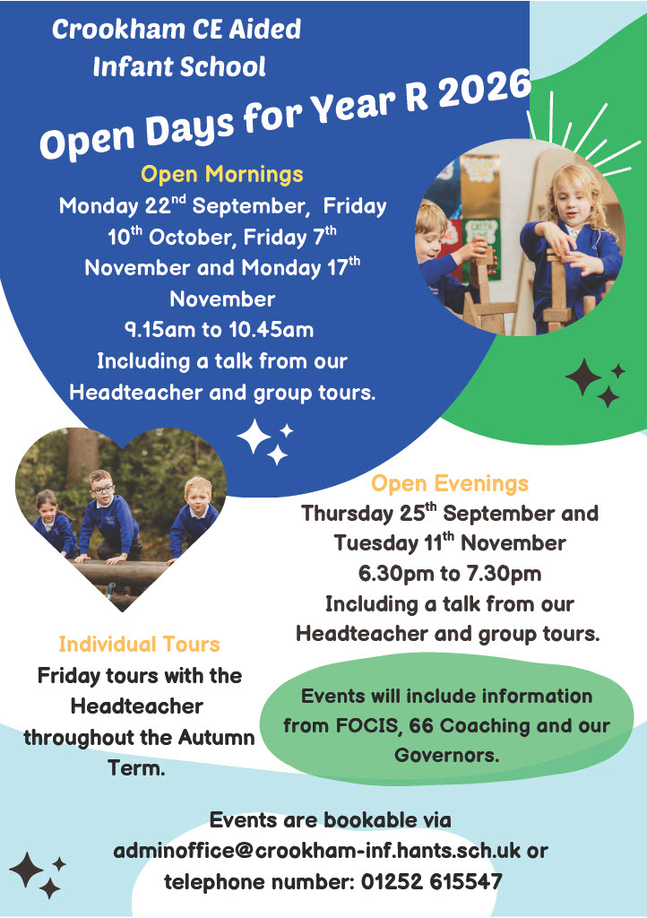 List of Open days 